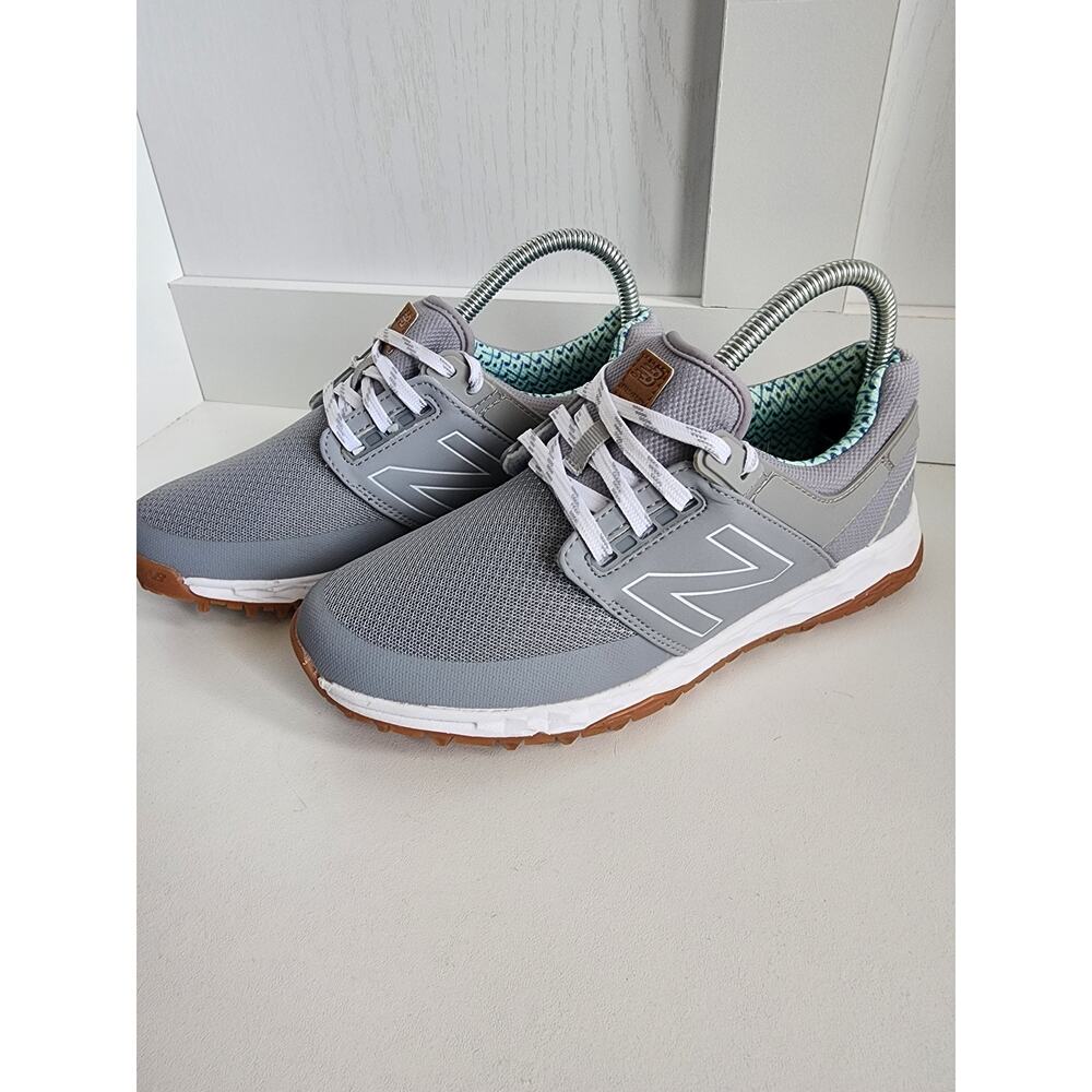 Women's 6.5 B New Balance Fresh Foam Links NBGW4000GBL Golf Shoes Grey/Blue